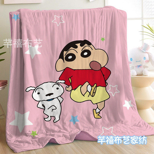 짱구 담요 여름용 이불 순면 냉각