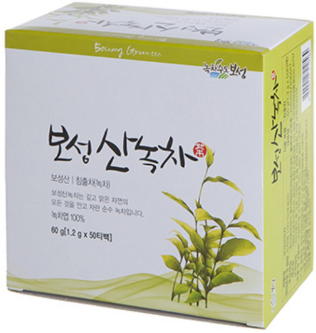 녹차수도보성 산 녹차 티백, 1.2g, 50개입, 1개