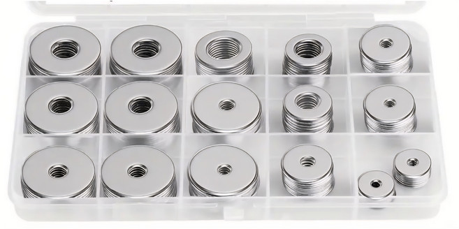 평와셔 100P 와셔 와샤 스테인리스와샤, 1세트