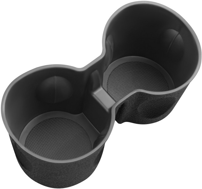 RUIYA 테슬라 모델3 하이랜드 센터 중앙 수납함 콘솔박스 트레이 컵홀더 세트, TPE 컵홀더