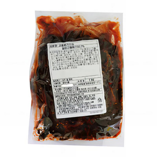 이음 꼬들빼기장아찌, 1kg, 2개