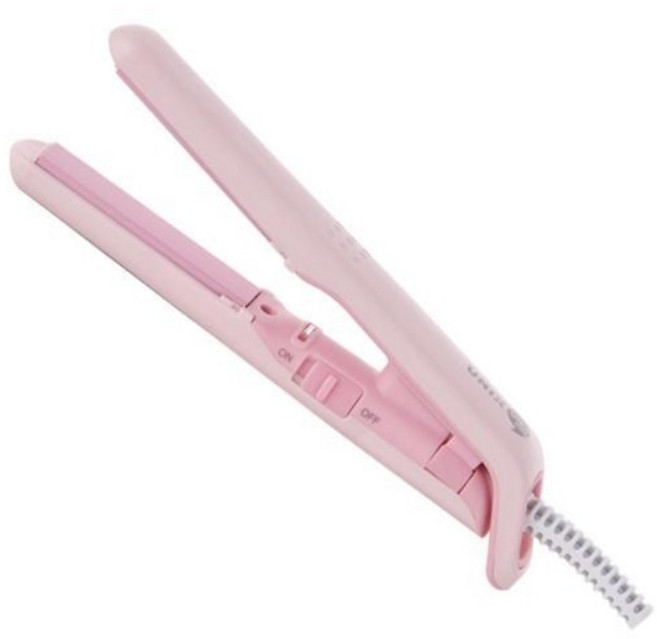 유닉스 테이크아웃 미니 고데기 UCI-A2501NA 작고 가벼운 무게 휴대용 여행준비물