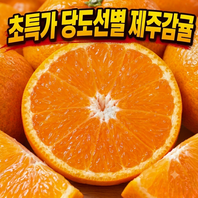 [노마진초특가] 제주산지직송 고당도 제주 감귤, 1박스, 5Kg(중과_한정특가)