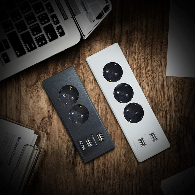 인채널 픽스 USB 2구 3구 빌트인콘센트 모음 멀티 전선플러그 고정콘센트 가구매립콘센트, B_픽스 USB 3구/메탈릭실버_BBF-23SV, 1개