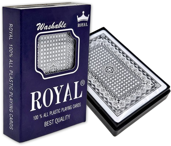 여닝협력업체 1P 고급 케이스 플라스틱 트럼프 카드 원카드 포카 훌라 보드게임, 3개