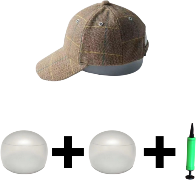 홈이즈 모자복원기, 2개, 반투명