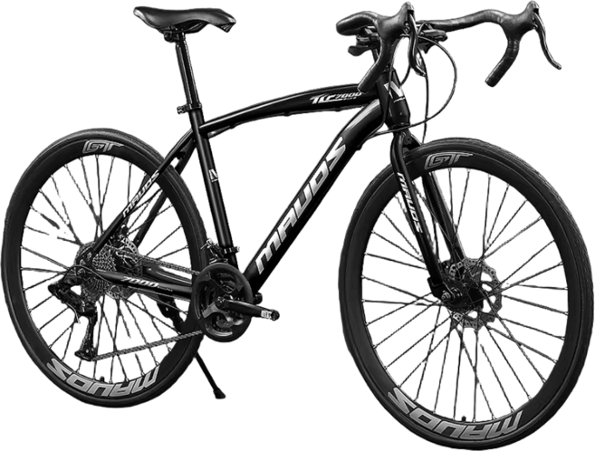 레브나인 고트 로드 자전거 사이클 그래블 트랙 입문용 중급 고급 학생 성인 라이딩 출퇴근 24단, 1개, 168cm, 화이트