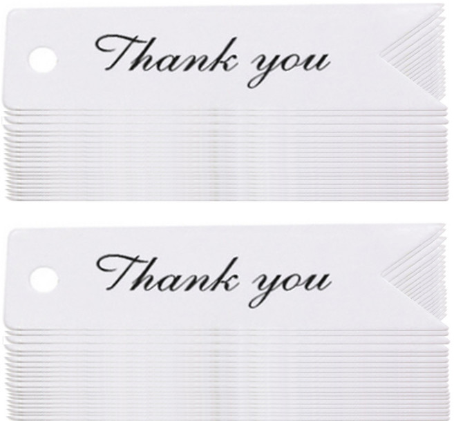 땡큐 핸드메이드 택 200매, 땡큐 화이트