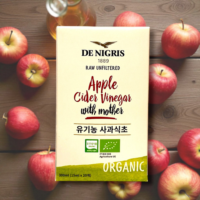 데니그리스 유기농 사과식초 20p, 300ml, 1개