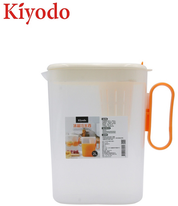 Kiyodo 冰箱冷水壺 2L, 1個
