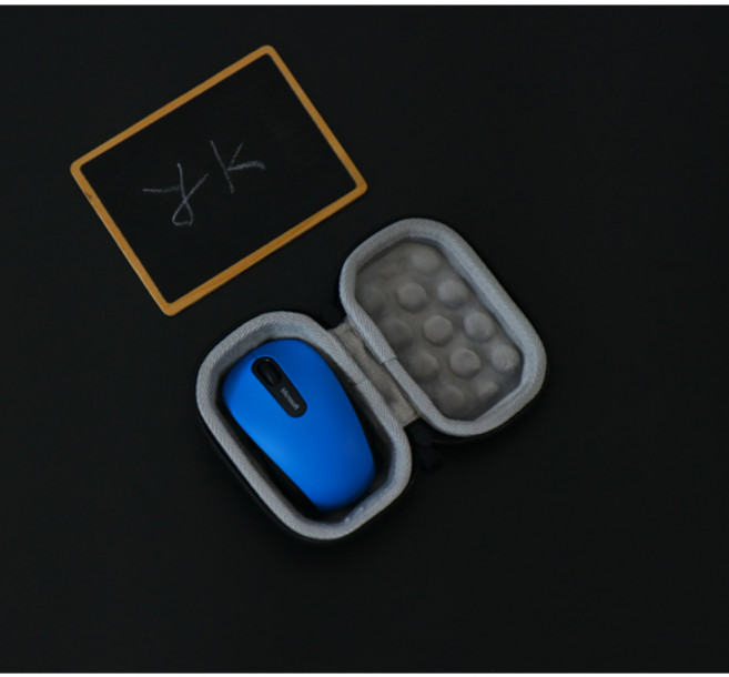 와이케이몰 마이크로소프트 모바일 블루투스 무선 마우스 3600 케이스 [고급 하드 쉘 융단] 파우치