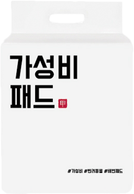 강아지배변패드 가성비패드 100매, 1개, 100개입