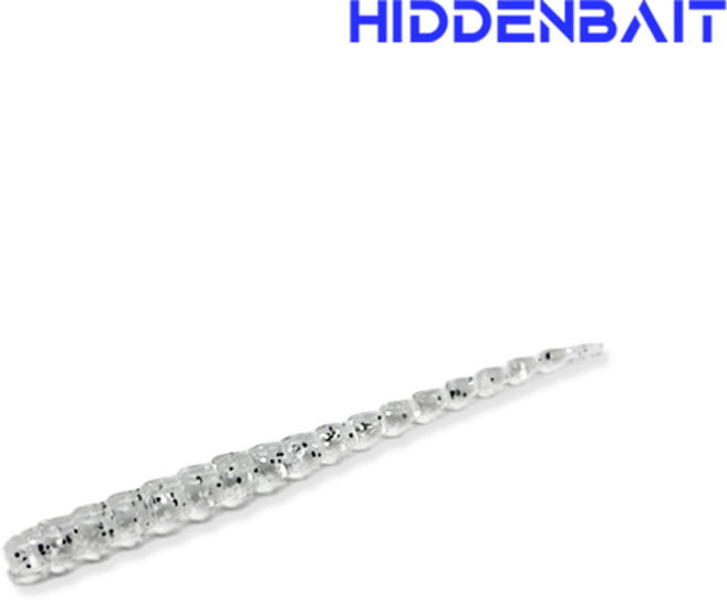 히든베이트 아징비드 아징웜 전갱이웜 볼락 소프트베이트, 10개, 0.5g, HR018 SILVER FLAKE