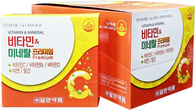일양약품 비타민 & 미네랄 프리일미엄, 1박스, 400g