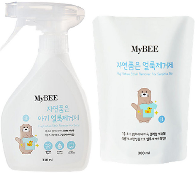 마이비 얼룩제거제 330ml+리필 300ml, 1개