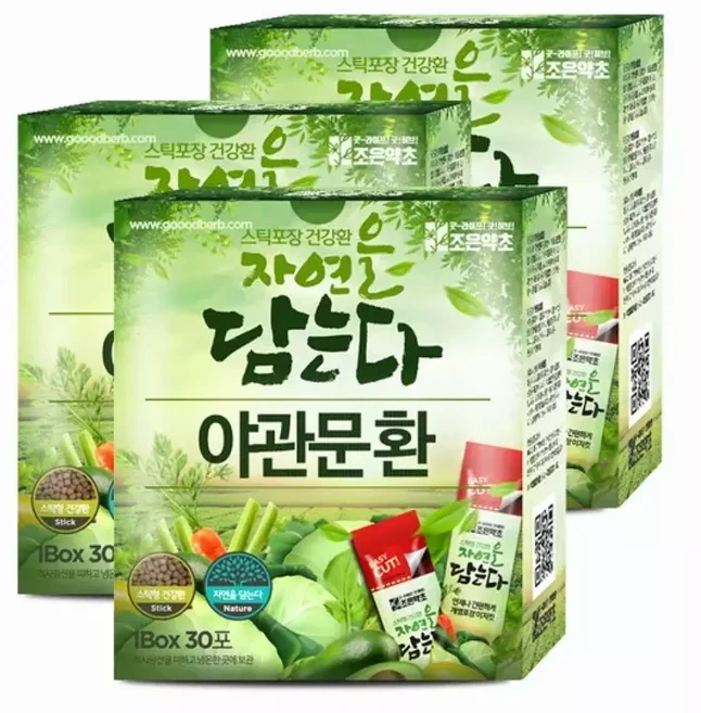 야관문환 스틱형 x 30포 x 3, 3g, 1개, 조은약초