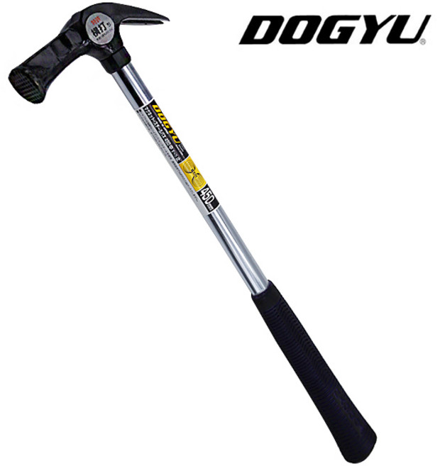 도규 망치 일본 스틸 자석 망치 망치 장도리 빠루, 450소(자석), 1개