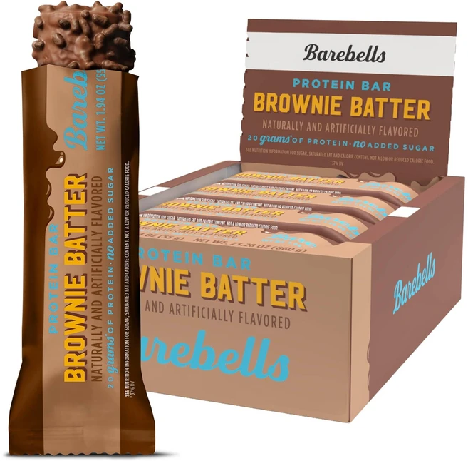 베어벨스 바 단백질 브라우니 배터 1.94oz, 12개, 55g - 쿠팡