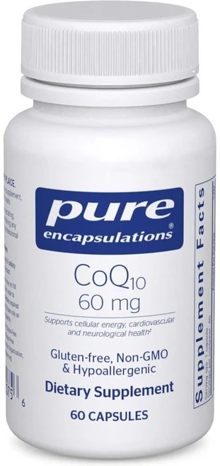 퓨어인캡슐레이션 코엔자임Q10 60mg 60베지캡슐 큐텐, 1개, 60정 - 쿠팡