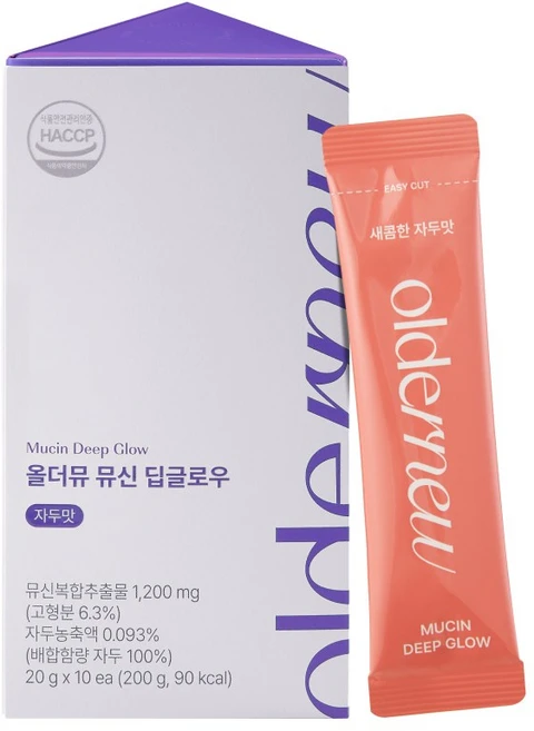 [본사공식몰] 올더뮤 뮤신 딥글로우 자두맛, 1박스, 10회분 - 쿠팡