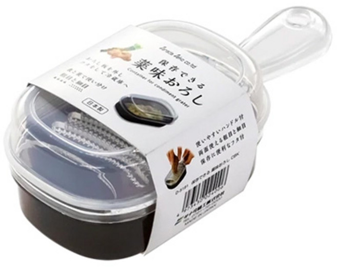 일본 손잡이미니강판 양면 이유식 냉모밀, 1세트