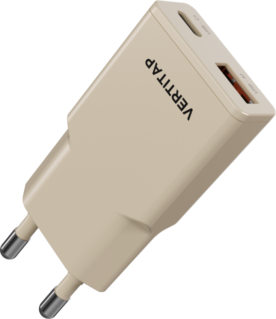 버티탭 울트라 슬림 PD PPS 충전기 GaN 30W 초고속 충전 어댑터, 그레이