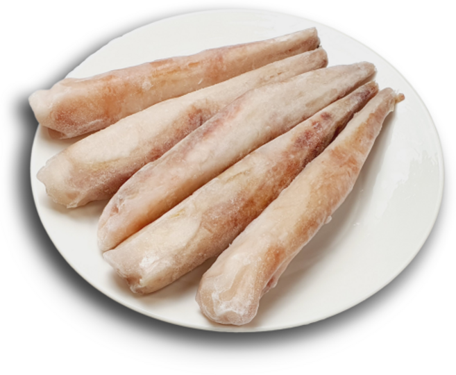 [해피수산] 순살아귀 아구순살 200-400 (10kg) 아구꼬리 냉동 업소용, 절단없음, 1개