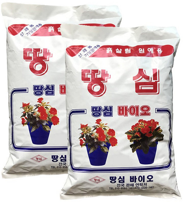 땅심 부엽토 1+1 합 70리터, 1개, 70L