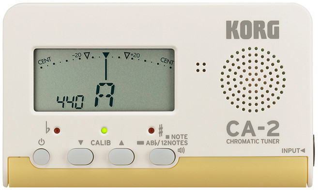 KORG 코르그 크로메틱 튜너 CA-2, 1개