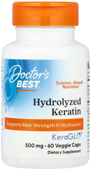 닥터스베스트 하이드롤라이즈드케라틴 500mg 베지 캡슐 60정, 1개 - 쿠팡