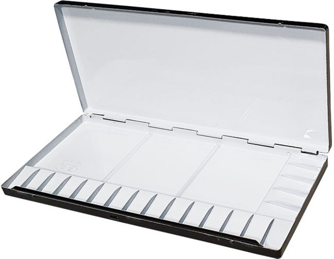 [흥일 고급 수채화파레트 20칸 ] 빠렛트 팔레트 빠레트 미술용품 파렛트 팔레트, 흥일 알류미늄 팔레트20칸, 1개