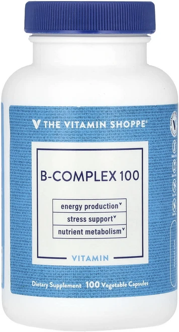 몸에 좋은 The Vitamin Shoppe B-복합체 100 베지 캡슐 100정, The Vitamin Shoppe B-복합체..., 1개 - 쿠팡