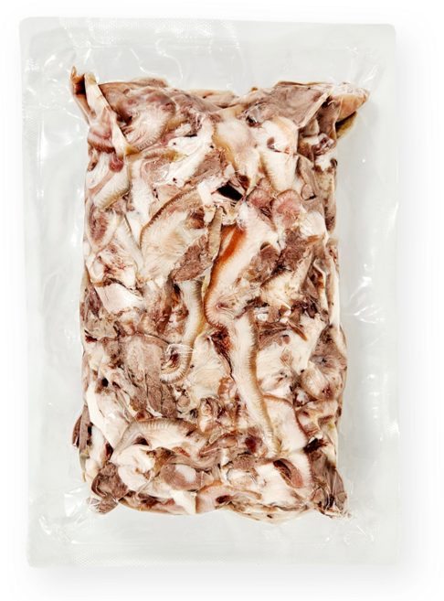 팜스별하 귀 없는 프리미엄 삶은 돼지 머릿고기 슬라이스 2kg 국밥고기 재료 특수부위 업소용 대용량, 1개