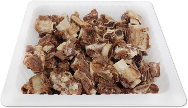 [본가집] 삶은 빽립(등갈비) 갈비탕용 고기 3kg, 1개