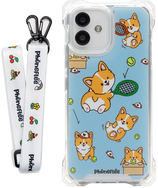 폰플리 범퍼 스트랩 목걸이 휴대폰 케이스