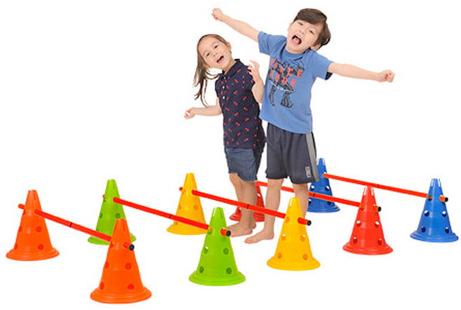 KDS 허들콘 시스템 30cm 풀세트 라바콘 칼라콘 PVC 키더스, 1개