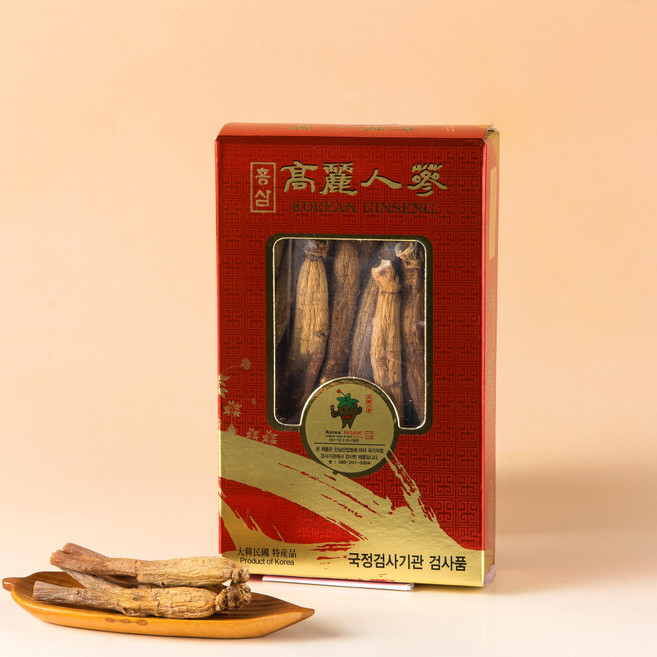 진웰빙 고려홍삼 5년근 홍삼 중편(21-30뿌리) 검사품, 300g, 1개