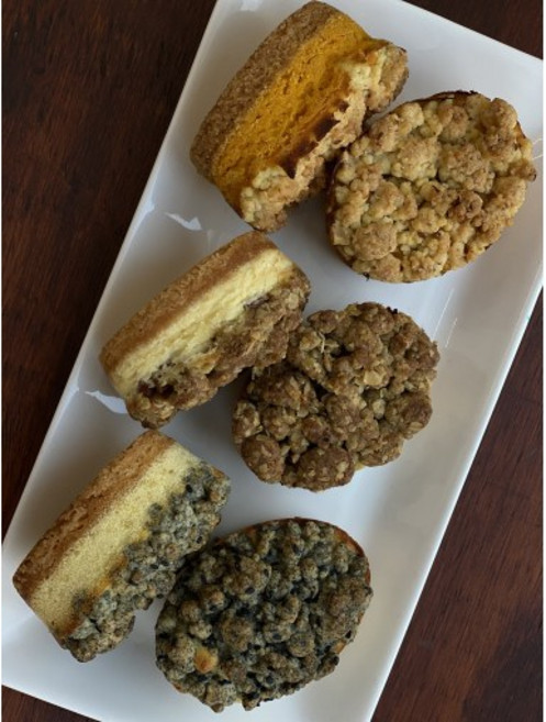 크럼블치즈케이크 등 베이커리[원산지:국산 등], 1개, 80g, 녹차크림초코마들렌