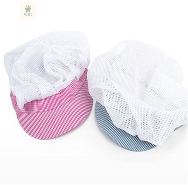 카트담기 메쉬 위생모자 (전체망사) 위생머리망, 핑크