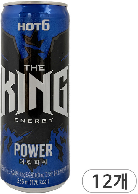 핫식스 더킹 파워 에너지음료, 355ml