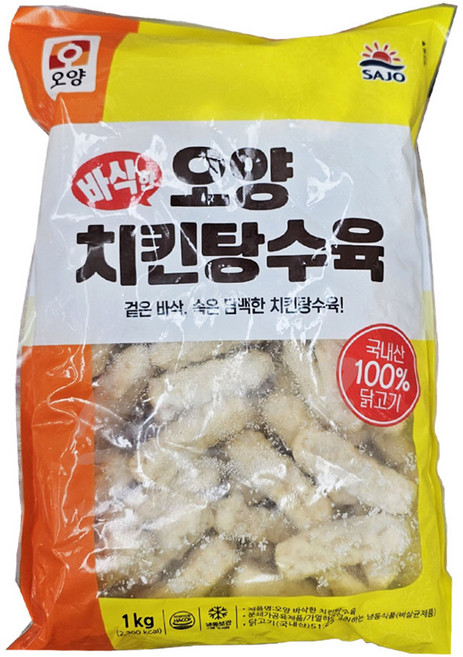 사조오양 치킨탕수육, 1kg, 10개