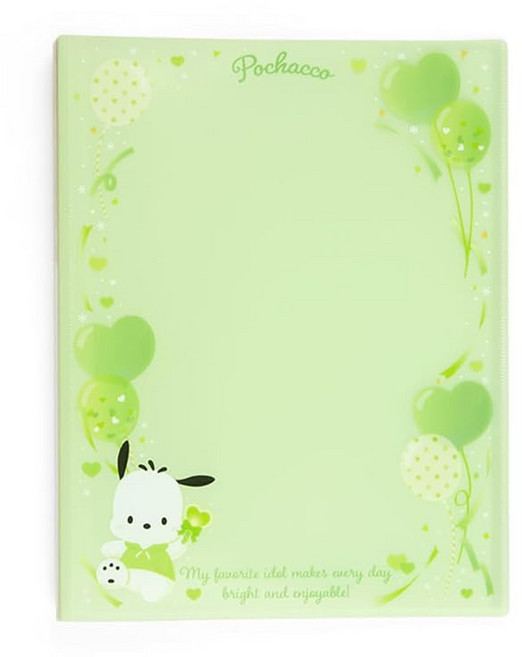 SANRIO 산리오 포차코 Pochacco A4 클리어 파일 수납 홀더 20포켓