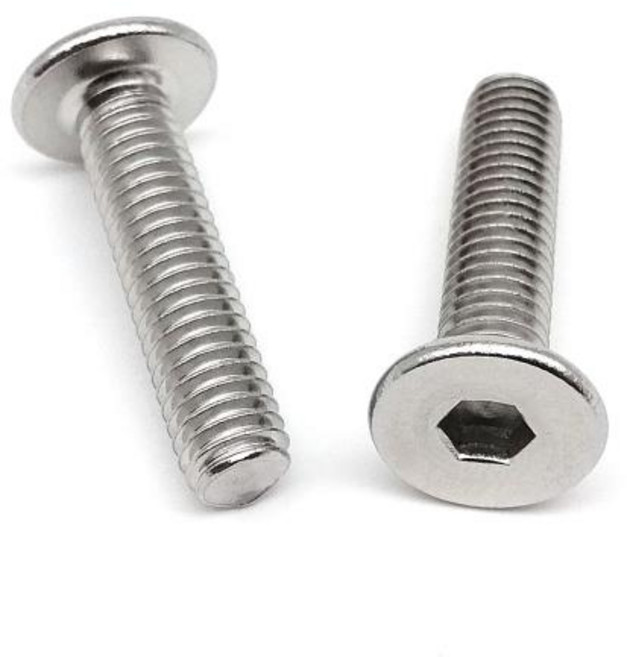 호환 CM M1.6 M2 M2.5 M3 M4 M5 M6 M8 304 A2-70 스테인레스 스틸 육각 육각형 소켓 초박형 플랫 웨이퍼 알, 06 M6 10pcs, 18 18mm