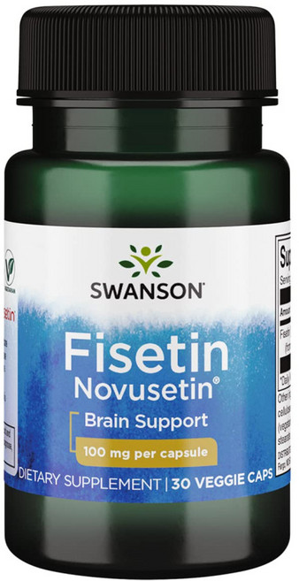 스완슨 울트라 피세틴 100mg 베지 캡슐, 1개, 30정