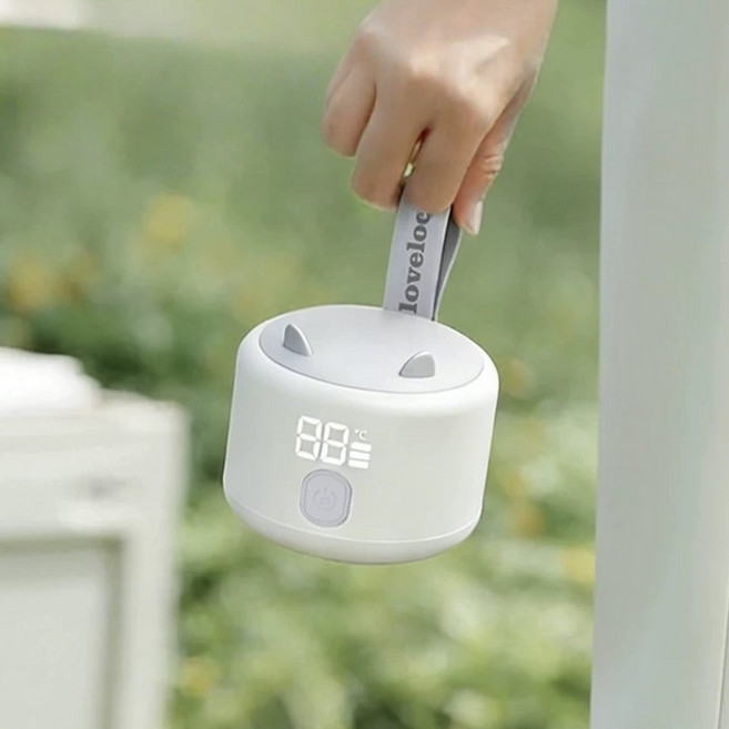 휴대용 초소형 분유 데우기 보틀 워머 300g, 1개, 원컬러