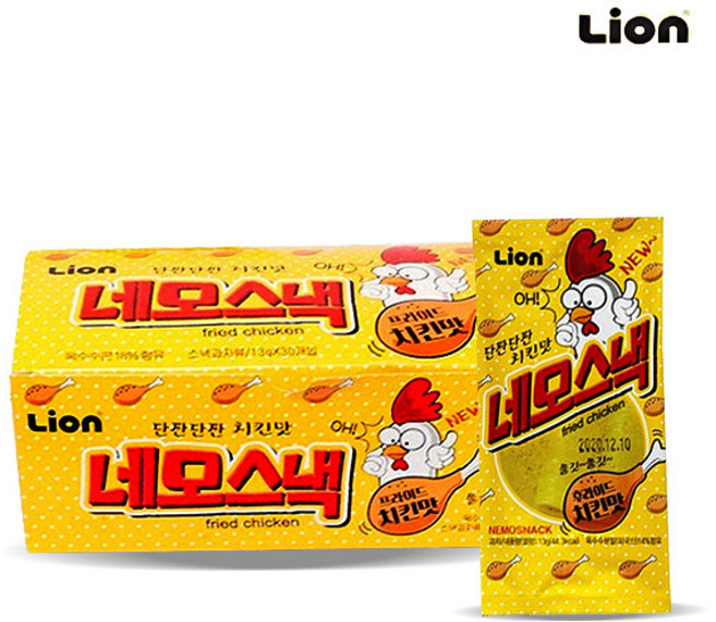 네모스낵 치킨맛, 13g, 30개