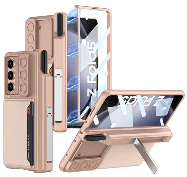 갤럭시 Z폴드5 슬라이드 카메라보호 카드 지갑 s펜 수납 액정 보호 풀커버 지폴드5 제트폴드5 폴더5 케이스