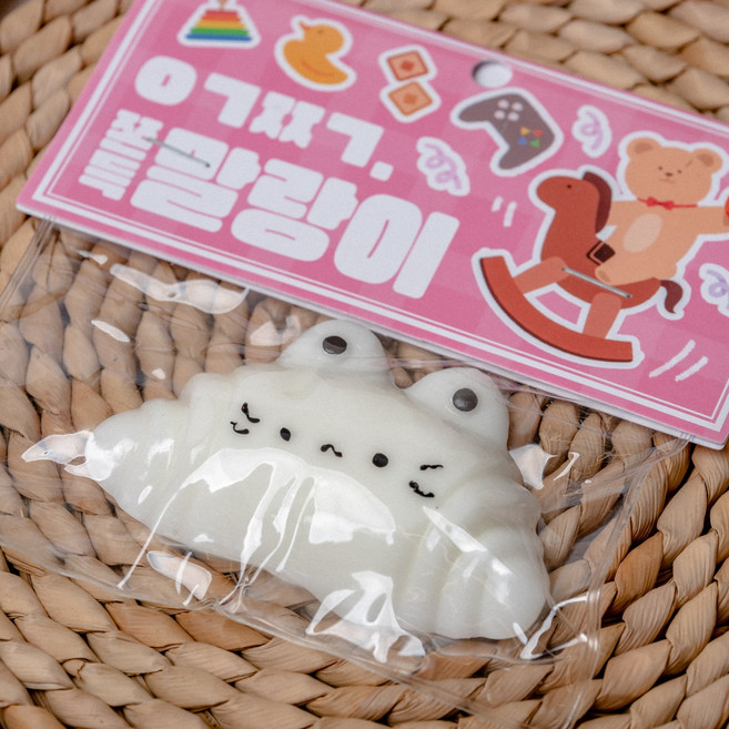 [이거쩌거] 디저트 쫀득말랑이 스트레스해소, 1개, 50g, 크로와상생지