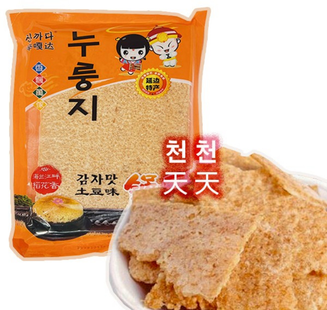 감자맛누룽지 간식 식사대용, 350g, 1개