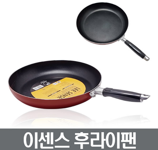 이센스 후라이팬 프라이팬 넌스틱코팅 볶음팬 전팬 장보고주방, 1개, 이센스 후라이팬 36cm